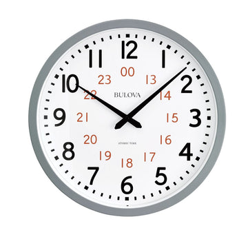 Bulova  Wall   Commercial Clock